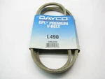 Dayco L490 Accessory Drive Belt - 1/2" X 90". Fixed Price $17.09.