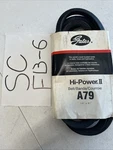 Gates Standard A79 Hi-power Ii V-belt. Fixed Price $22.50.