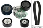 Ina 529 0361 10 V-ribbed Belt Set For Mercedes-benz. Fixed Price $149.42.