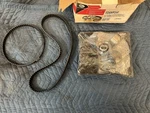 Engine Timing Belt Kit With Water Pump Gates TCKWP244 Nos. Fixed Price $90.00.
