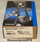 Dayco WP296K1A Engine Timing Belt Kit With Water Pump Volkswagen 1998-2015. Fixed Price $90.00.