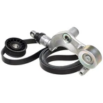 Gates 90K-39385 Complete Serpentine Belt Drive Component Kit For 12-15 Civic Ilx. Fixed Price $141.82.