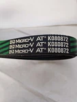 K080872 Gates Micro-v Serpentine Belt, Rib, 87-13/16 L, 1-1/16 Top Width. Fixed Price $57.52.
