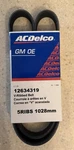 New Genuine Acdelco Gm Serpentine Belt 12634319. Fixed Price $15.00.