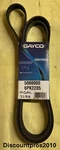 Dayco 5060900 Serpentine Belt Acura Isuzu Jeep Mazda Honda Porsche 1998-2015. Fixed Price $18.00.
