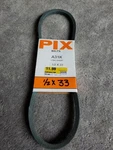 Pix A31K 1/2" 33" 4L330K V-belt. Fixed Price $11.50.