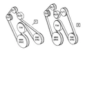 Genuine Mopar Accessory Drive Belt 53010304AB. Fixed Price $57.46.