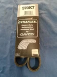 Dayco Dynaflex Accessory Drive Belt 370K7. Fixed Price $14.99.