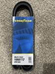 Goodyear Multi V-belt 1060772 Serpentine 6PK1961. Fixed Price $24.49.