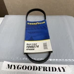 Serpentine Belt-multi V-belt Goodyear 1040274. Fixed Price $21.99.