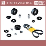 Tensioner Pulleys + V-belt For Porsche 996 997 987 Switch With Air Conditioning Set. Fixed Price $255.22.