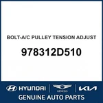 2003-2010 Kia Spectra Bolt-a/c Pulley Tension Adjust Oem New 978312D510. Fixed Price $74.24.