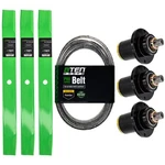 Deck Blade Belt Spindle Kit Set For Combo Inch Bad Boy Czt Pup 037-6015-50. Fixed Price $158.95.