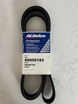 Acdelco Serpentine Belt 7K886 89056182. Fixed Price $44.97.