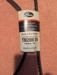Accessory Drive Belt-truck And Bus V-belt Gates TR20619. Fixed Price $22.24.