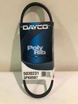 Dayco 5030231/3PK0587 Serpentine Belt. Fixed Price $10.76.