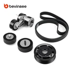 For Bmw N54 Engine Power Steering Pulley & Belt Idler Tensioner Kit. Fixed Price $100.80.