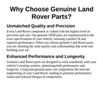 Genuine Land Rover Oe V-belt LR123070. Fixed Price $51.94.