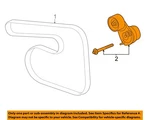 Gm Oem 08-18 Astra Cooling Belts Pulleys-belt Tensioner 25191534. Fixed Price $181.29.