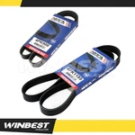 2 Pcs Serpentine Belt For 97-05 Chrysler Dodge Mitsubishi Suzuki 4PK900 6PK1195. Fixed Price $17.88.