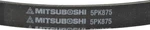 Serpentine Belt-dohc Mitsuboshi 5PK875. Fixed Price $19.31.