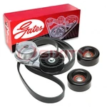 Gates Complete 90K-38104 Serpentine Belt Drive Component Kit For K49245 Ip. Fixed Price $127.74.
