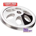 Billet Specialties 86120, One Polished Aluminum Power Steering Pulley Groove. Fixed Price $153.61.