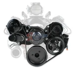 Holley 20-185BK Complete Ls Mid-mount Front Drive Accessory System Swap Black. Fixed Price $2766.95.