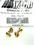 (1) One Genuine Mikuni Carburetor N100 604 #190 Main Jet 42-1741 .. Fast Ship. Fixed Price $10.95.