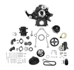 Holley 20-291BK Complete Front Accessory System Mid-mount Black Cast Finish. Fixed Price $3199.95.