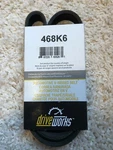 Driveworks Automotive V-ribbed Serpentine Belt 468K6 New. Fixed Price $10.00.