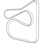Genuine Ford Serpentine Belt GN1Z-8620-C. Fixed Price $34.17.
