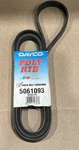 Dayco 5061093 Serpentine Belt 6PK2775 Poly Rib P-design Made Usa Nos. Fixed Price $18.99.