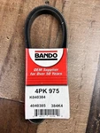 New Bando Belt 4PK975 Fits Acura Nsx, Chrysler Cirrus, Sebring, Lebaron. Fixed Price $11.95.