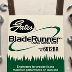 Gates 6612BR Bladerunner Lawn & Garden Drive Belt 3/8" X 31-5/8". Fixed Price $13.99.