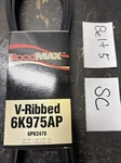 Serpentine Belt-automotive V-ribbed (standard) Roadmax 6K975AP. Fixed Price $17.59.