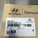 Usa New Genuine Hyundai Serpentine Belt 25212-2G710. Fixed Price $75.00.