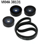 Skf Vkma 38131 V-ribbed Belt Set For Mercedes-benz. Fixed Price $103.05.