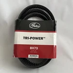 Gates BX73 Tri-power Vextra Notched V-belt 76" 21/32IN. Fixed Price $29.94.