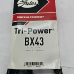 Gates Tri-power BX43 V-belt 21/32 46" 16MM 1168MM Usa. Fixed Price $15.87.