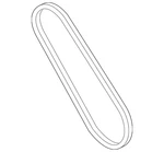 Genuine Hyundai Water Pump Belt 25212-2CTB0. Fixed Price $64.11.