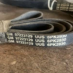 Nos Gm 97223129 Oem Serpentine Drive Belt. Fixed Price $17.95.