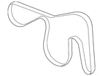 Genuine Ford Motorcraft Serpentine Belt JK6-791. Fixed Price $64.61.