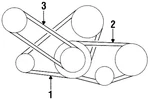 Genuine Nissan Power Steering Belt A195M-F65SAVW. Fixed Price $57.91.