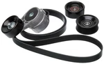 1995-1996 Ford F-250 7.3L Serpentine Belt Drive Component Kit Gates 157LI69. Fixed Price $188.07.