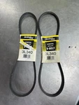 3L340 Dayco Service King V-belt Qty Of 2 Belts. Fixed Price $19.99.