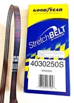 Serpentine Self-tensioning Stretch Belt Goodyear 4030250S (made Usa). Fixed Price $17.99.