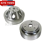 Aluminum / Groove Long Water Pump Lwp Crank Pulley Kit For Sbc Chevy 283-350. Fixed Price $54.99.