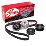 Gates Complete 90K-38189C Serpentine Belt Drive Component Kit For K49293C Pj. Fixed Price $110.85.