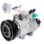 Ac A/c Compressor W/ 6-GROOVE Pulley Kia 10-13 FORTE5 12-13 Koup. Fixed Price $279.24.